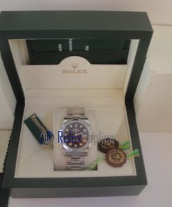 rolex replica datejust oyster brillantini black orologio imitazione