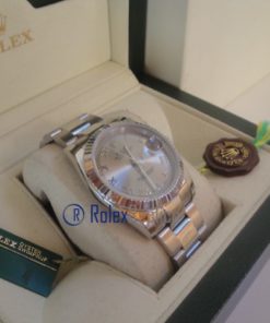 rolex replica datejust argento roman oyster orologio imitazione
