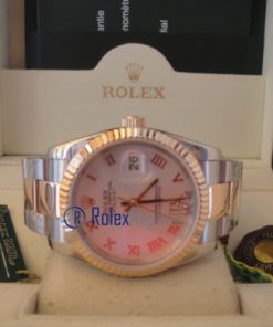 rolex replica datejust acciaio oro argento roman oyster orologio imitazione