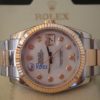 rolex replica datejust acciaio oro madreperla brillantini orologio imitazione