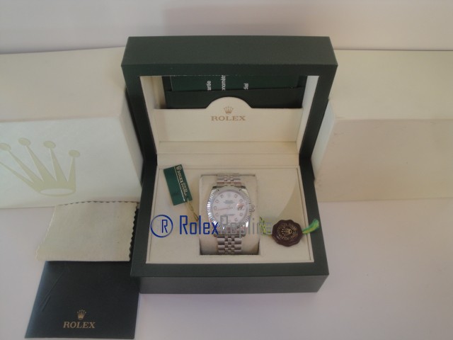 rolex replica datejust madreperla brillantini orologio imitazione - immagine 2