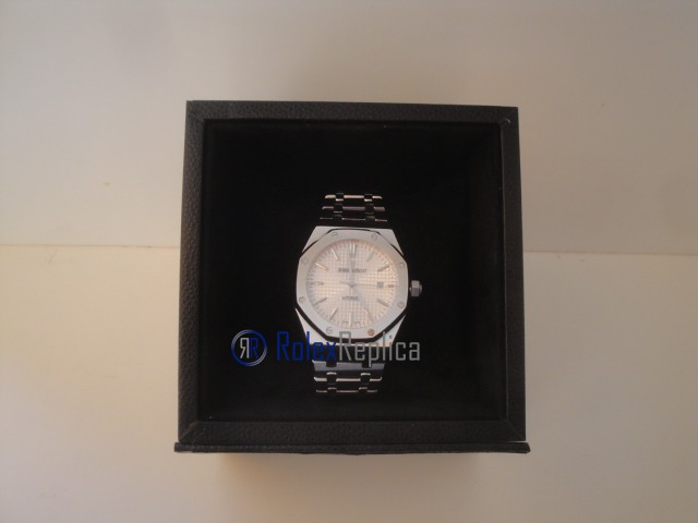 audemars piguet replica royal oak jumbo argentèè dial imitazione copia - immagine 2