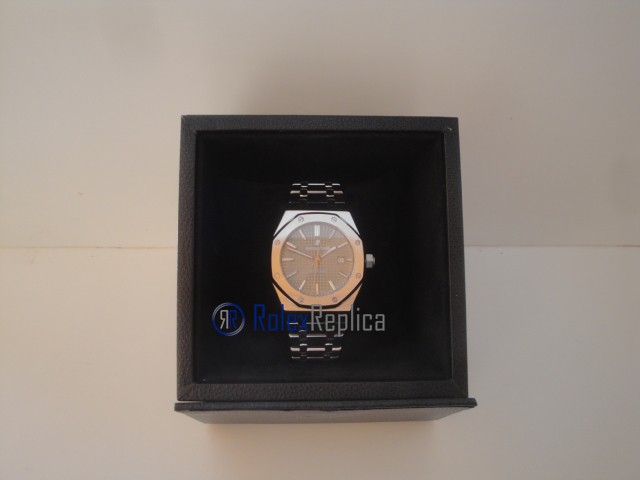 audemars piguet replica royal oak jumbo argento scuro imitazione copia - immagine 2