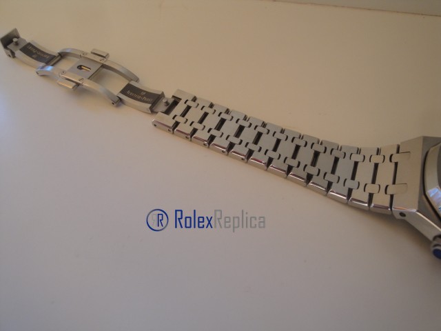 audemars piguet replica chrono royal oak blue dial imitazione copia - immagine 11