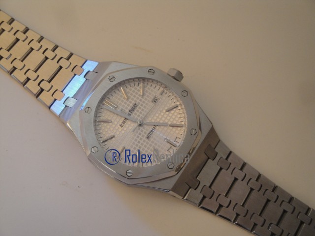 audemars piguet replica royal oak jumbo argentèè dial imitazione copia - immagine 11