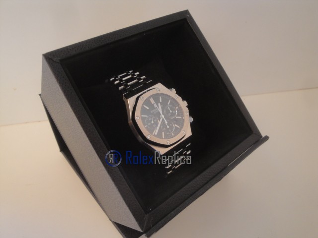audemars piguet replica chrono royal oak blue dial imitazione copia - immagine 3