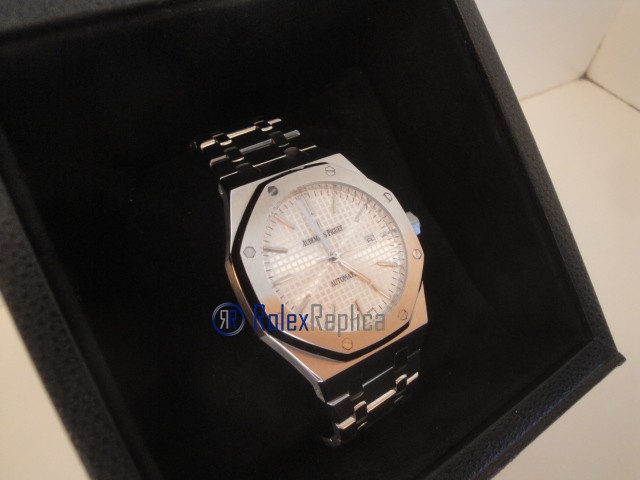 audemars piguet replica royal oak jumbo argentèè dial imitazione copia - immagine 5
