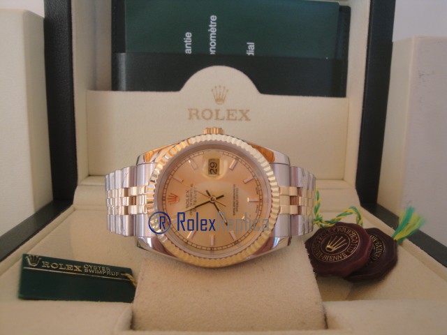 rolex replica datejust acciaio oro gold dial orologio imitazione