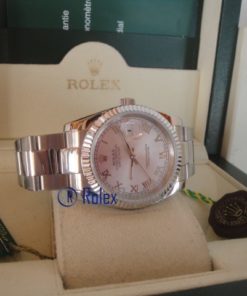 rolex replica datejust argento roman oyster orologio imitazione