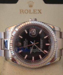 rolex replica datejust black barrette oyster orologio imitazione