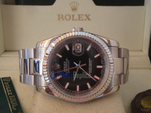 rolex replica datejust black barrette oyster orologio imitazione