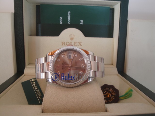 rolex replica datejust argento brillantini oyster orologio imitazione