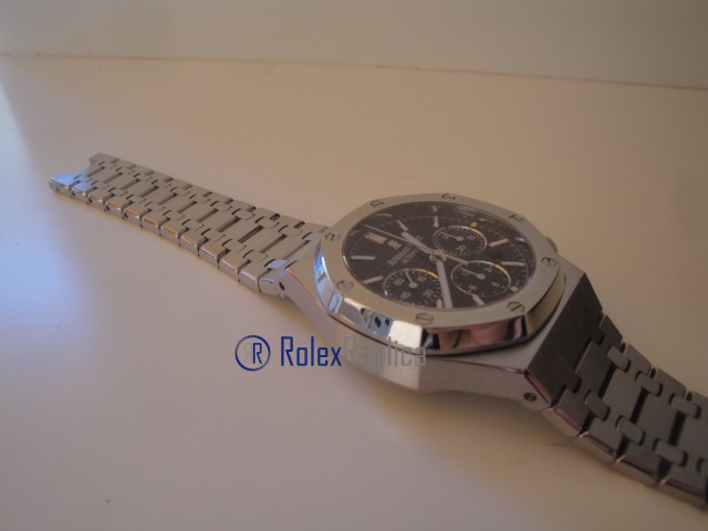 audemars piguet replica chrono royal oak blue dial imitazione copia - immagine 8