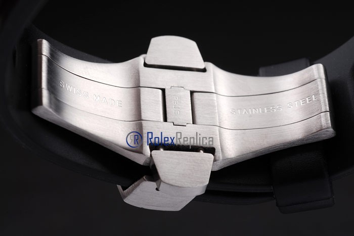 Panerai replica luminor GMT arktos acciaio strip rubber imitazione copia - immagine 6