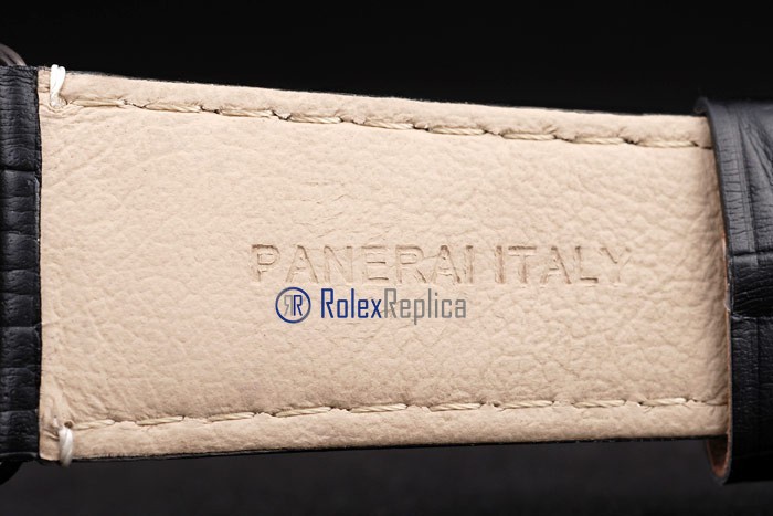 Panerai replica radiomir regatta pro-hunter pvd strip leather imitazione copia - immagine 7