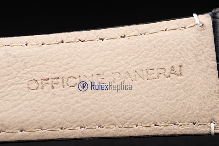 Panerai replica radiomir regatta pro-hunter pvd strip leather imitazione copia - immagine 8