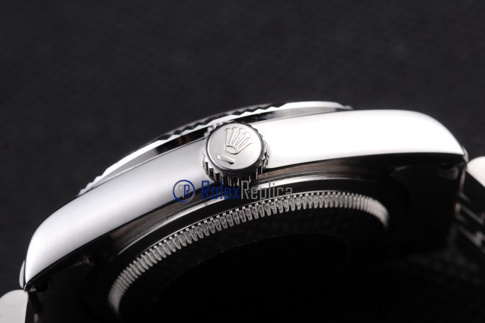 rolex replica turn-o-graph acciaio black barrette imitazione orologio - immagine 10