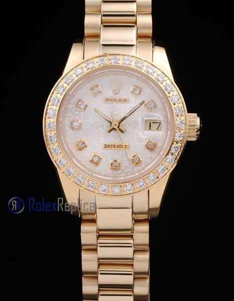 rolex replica datejust lady oro full brillantini centenario orologio imitazione