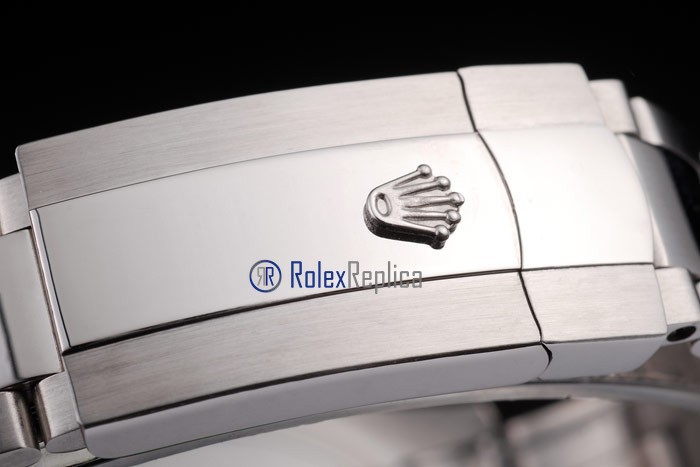 rolex replica datejust acciaio flower brown orologio imitazione - immagine 7