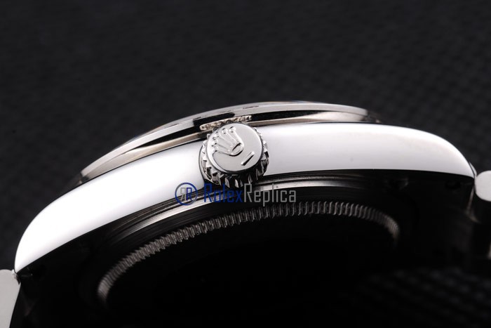 rolex replica datejust acciaio flower argentèè orologio imitazione - immagine 9