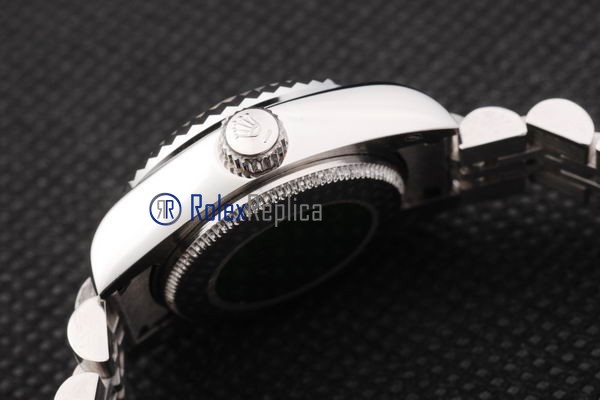 rolex replica datejust lady acciaio argentèè brillantini orologio imitazione - immagine 11