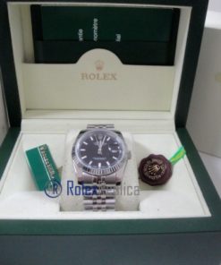 rolex replica datejust acciaio black barrette jubilèè orologio imitazione