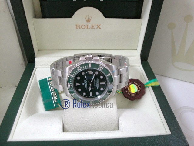 rolex replica submariner ceramica ghiera verde hulk orologio replica copia imitazione - immagine 8