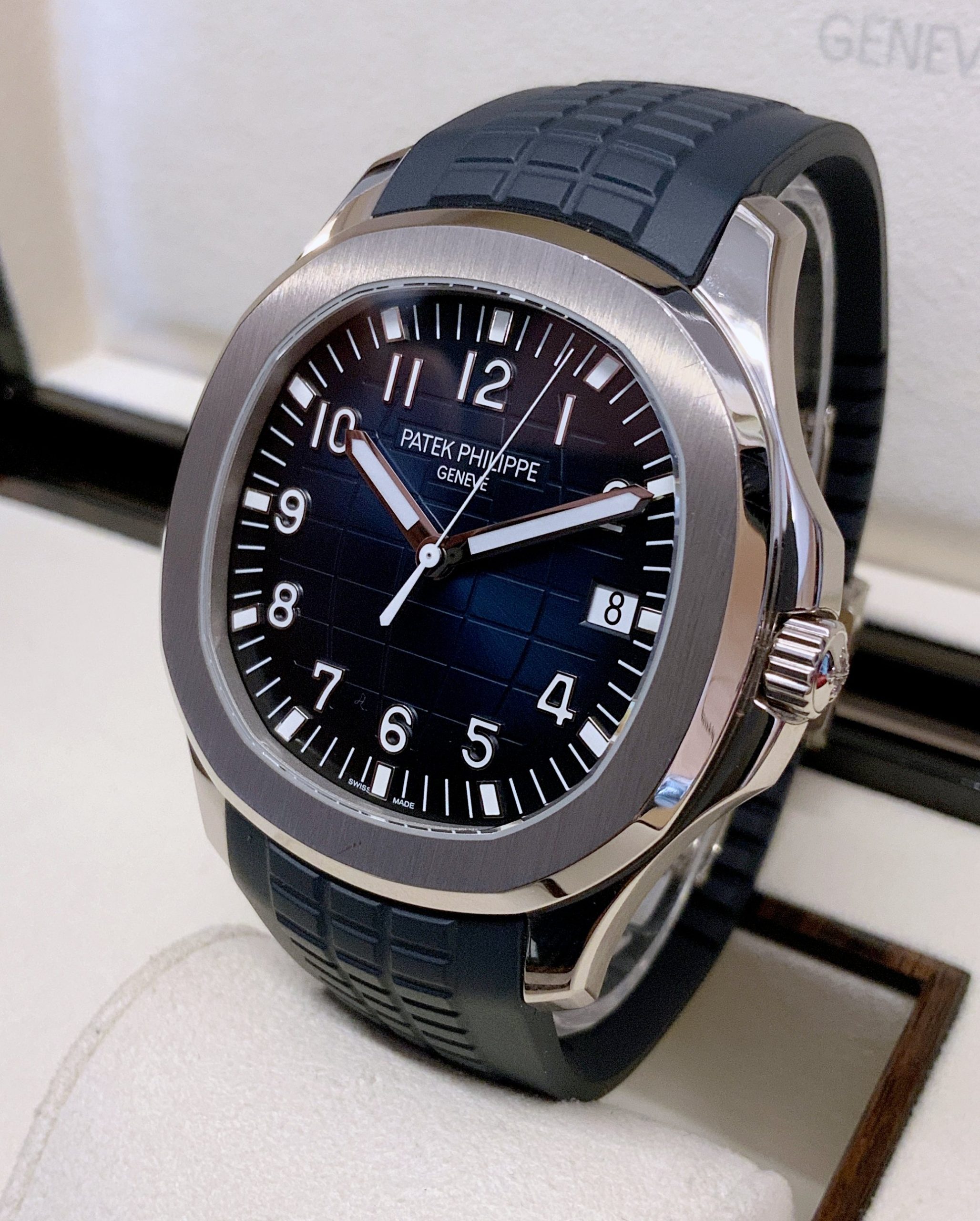Patek Philippe replica aquanaut 5168G blue - immagine 3