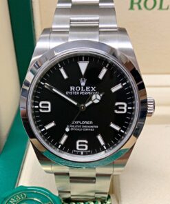 rolex replica explorer I 39mm black dial orologio replica copia