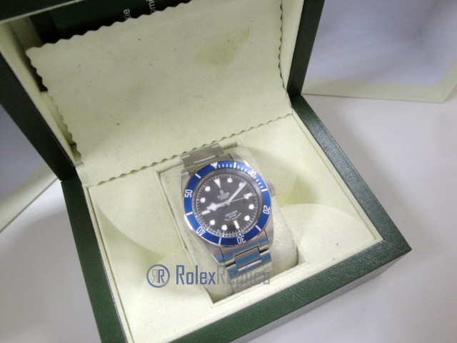 tudor replica black bay acciaio blue dial orologio replica - immagine 4