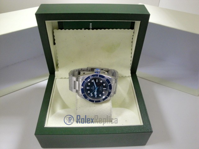 tudor replica black bay acciaio blue dial orologio replica - immagine 8