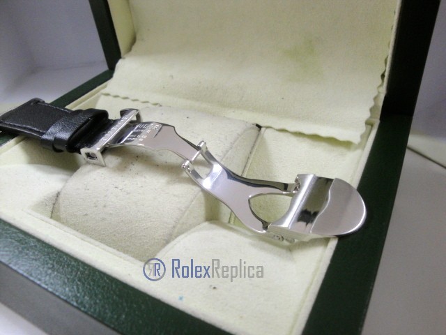 tudor replica black bay black cinturino pelle orologio replica - immagine 14