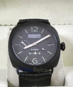 Panerai replica radiomir 8 days strip leather imitazione copia
