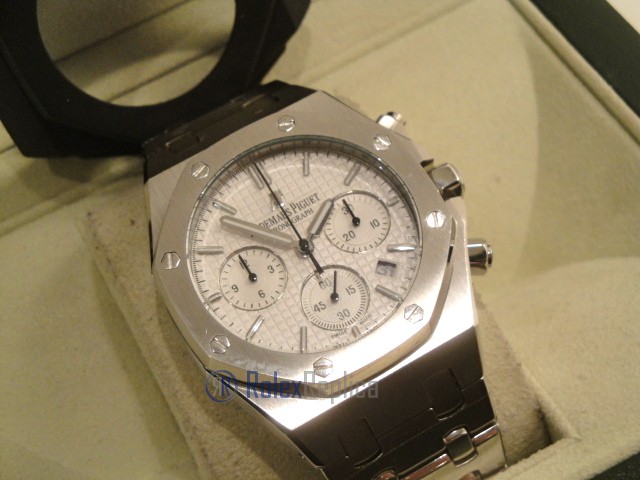 audemars piguet replica chrono royal oak white dial imitazione copia