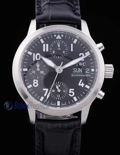 iwc replica chrono saint exupery strip leather orologio imitazione