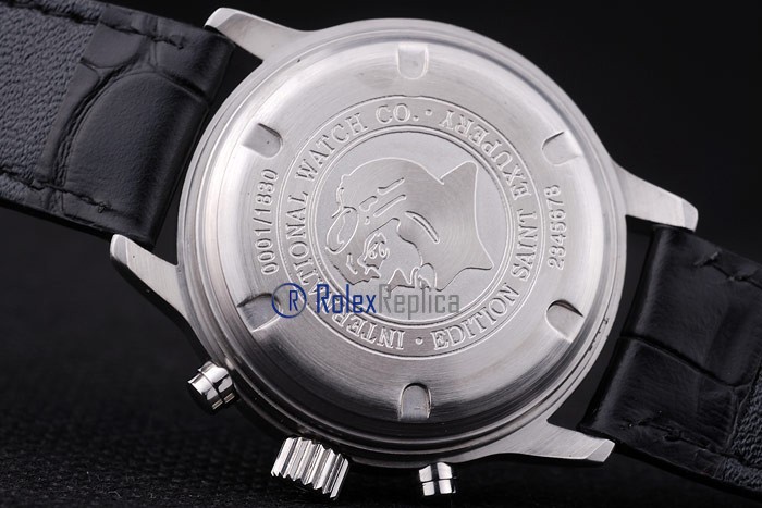 iwc replica chrono saint exupery strip leather orologio imitazione - immagine 10