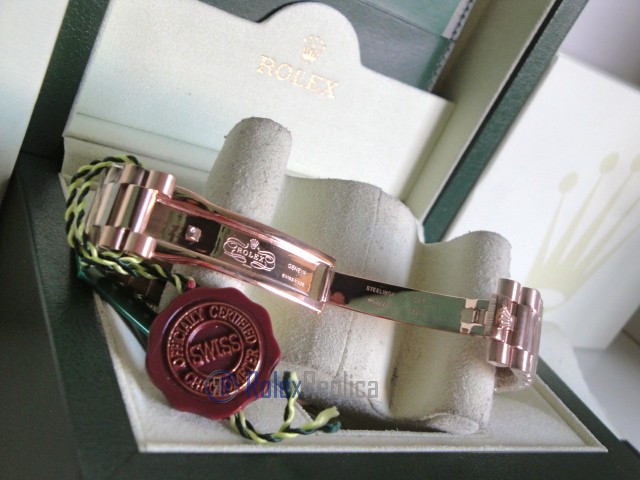 rolex replica daydate full rose gold orologio replica copia imitazione - immagine 10