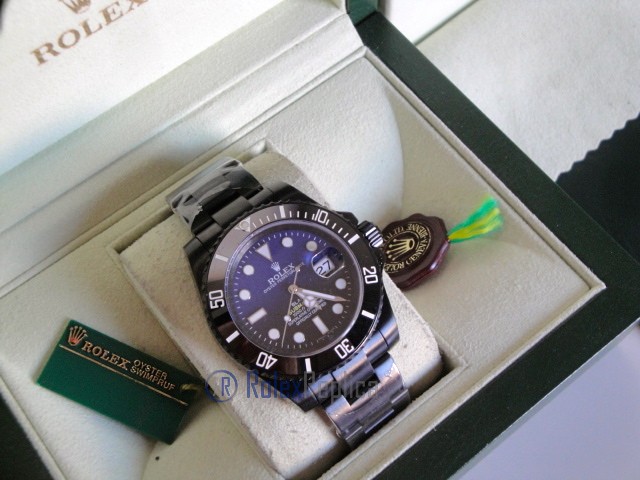 rolex replica submariner pro-hunter blaken orologio replica copia imitazione - immagine 3