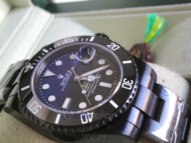 rolex replica submariner pro-hunter blaken orologio replica copia imitazione - immagine 7