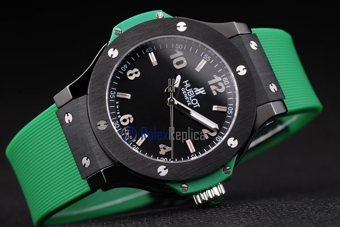 hublot replica big bang pro-hunter titanium ceramic green orologio copia - immagine 4
