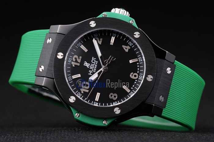 hublot replica big bang pro-hunter titanium ceramic green orologio copia - immagine 5