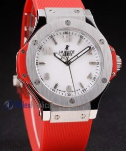 hublot replica big bang titanium white dial orange orologio copia