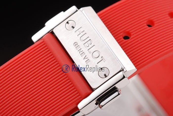 hublot replica big bang titanium white dial orange orologio copia - immagine 6