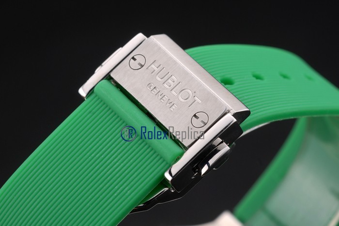 hublot replica big bang titanium white dial green orologio copia - immagine 7