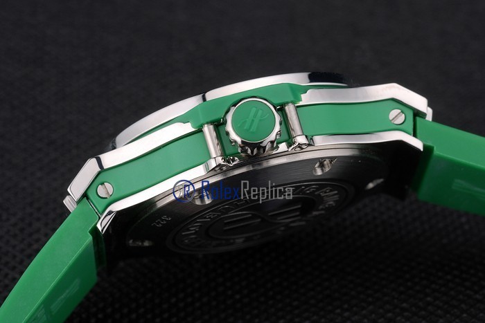 hublot replica big bang titanium white dial green orologio copia - immagine 9