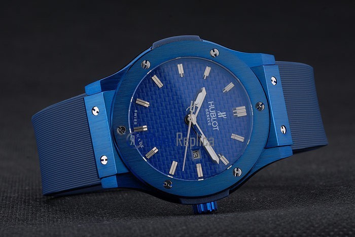 hublot replica big bang vendome ceramic blue orologio copia - immagine 5