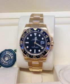 rolex replica GMT master II oro black dial ceramica orologio replica