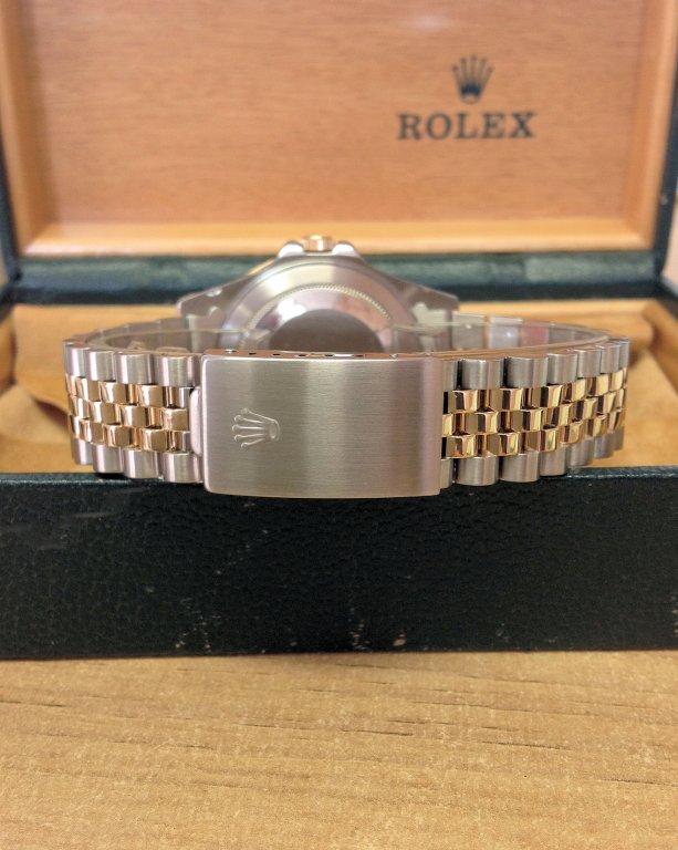 rolex replica GMT master II 16713 Root Beer / Tigers Eye occhio di tigre - immagine 5