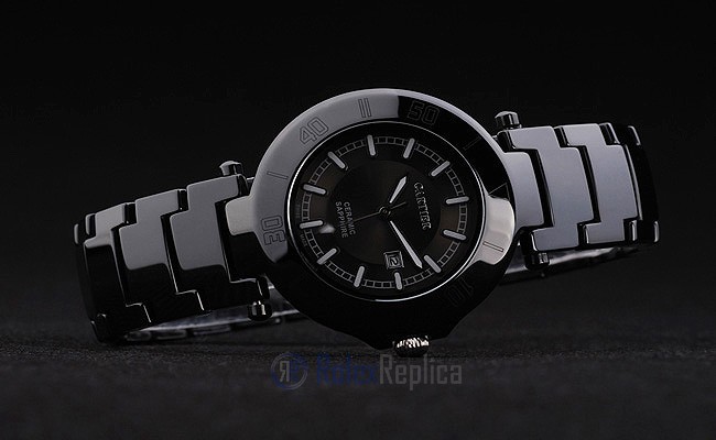 Cartier replica pasha black ceramic orologio imitazione perfetta - immagine 4