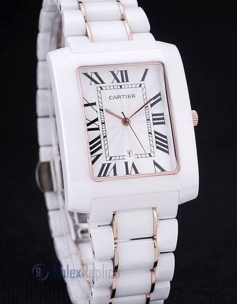 Cartier replica tank americaine ceramic orologio imitazione perfetta